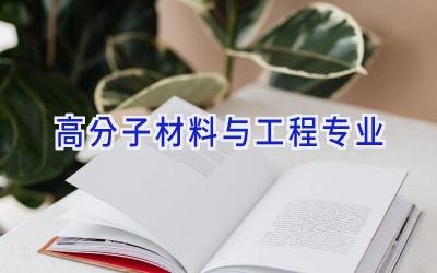 高分子材料与工程专业