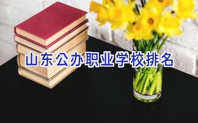 山东公办职业学校排名