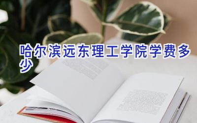 哈尔滨远东理工学院学费多少