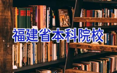 福建省本科院校