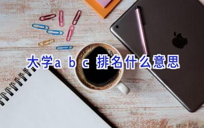 大学abc排名什么意思