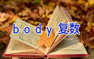 body复数