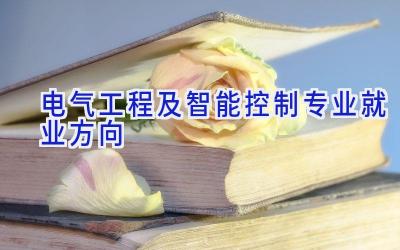 电气工程及智能控制专业就业方向