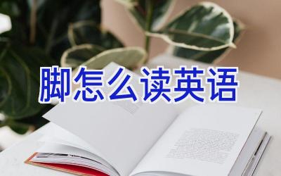 脚怎么读英语