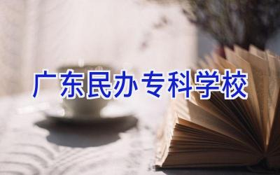 广东民办专科学校