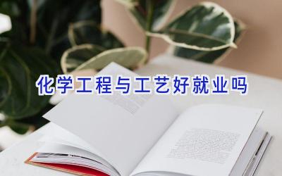 化学工程与工艺好就业吗